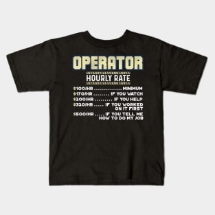 Operator Kids T-Shirt